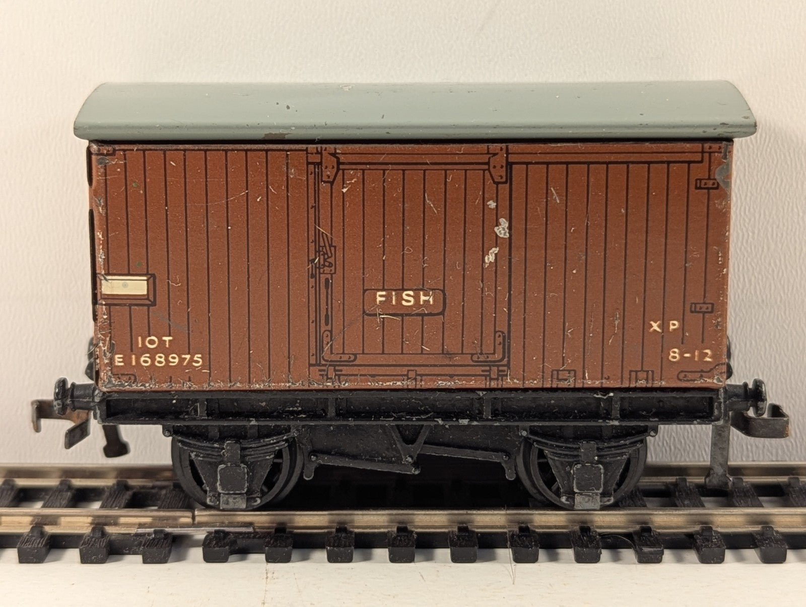 Hornby Dublo D1 10 Ton BR Brown Fish Van