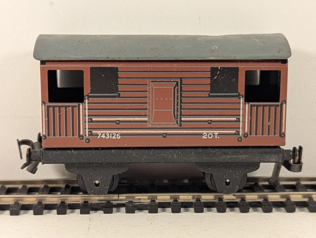 Trix Twin Railway OO Gauge LMS 20 Ton Goods Brake Van 743126