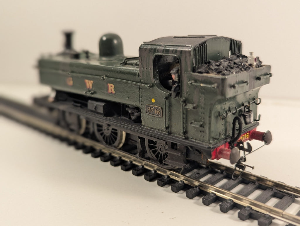 Kitbuilt GWR 57xx Class 0-6-0PT Pannier Tank No. 9716 – Poor Runner