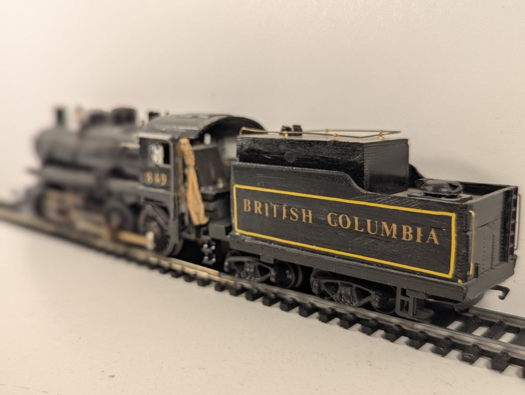 Kitbuilt Gauge 2-6-0 Mogul Steam Locomotive 849 British Columbia Spares /Repair