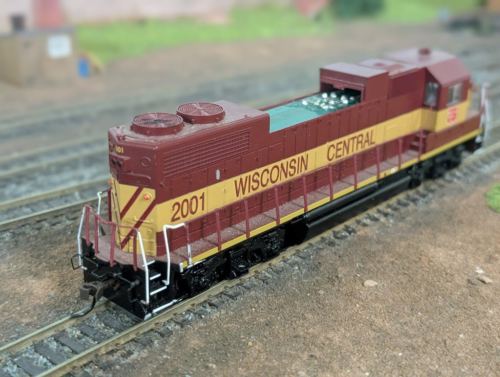 Bachmann 61712 HO GP38-2 Wisconsin Central 2001 With Lights