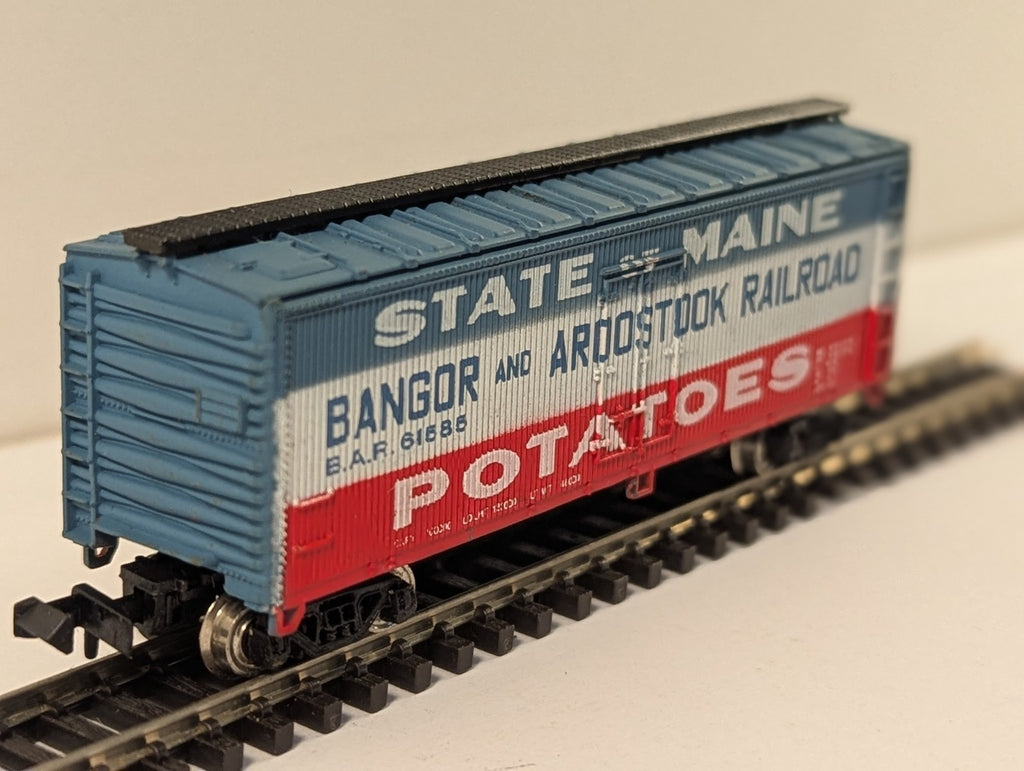 Bachmann Bangor & Aroostook State of Maine Potatoes Box Car N Gauge