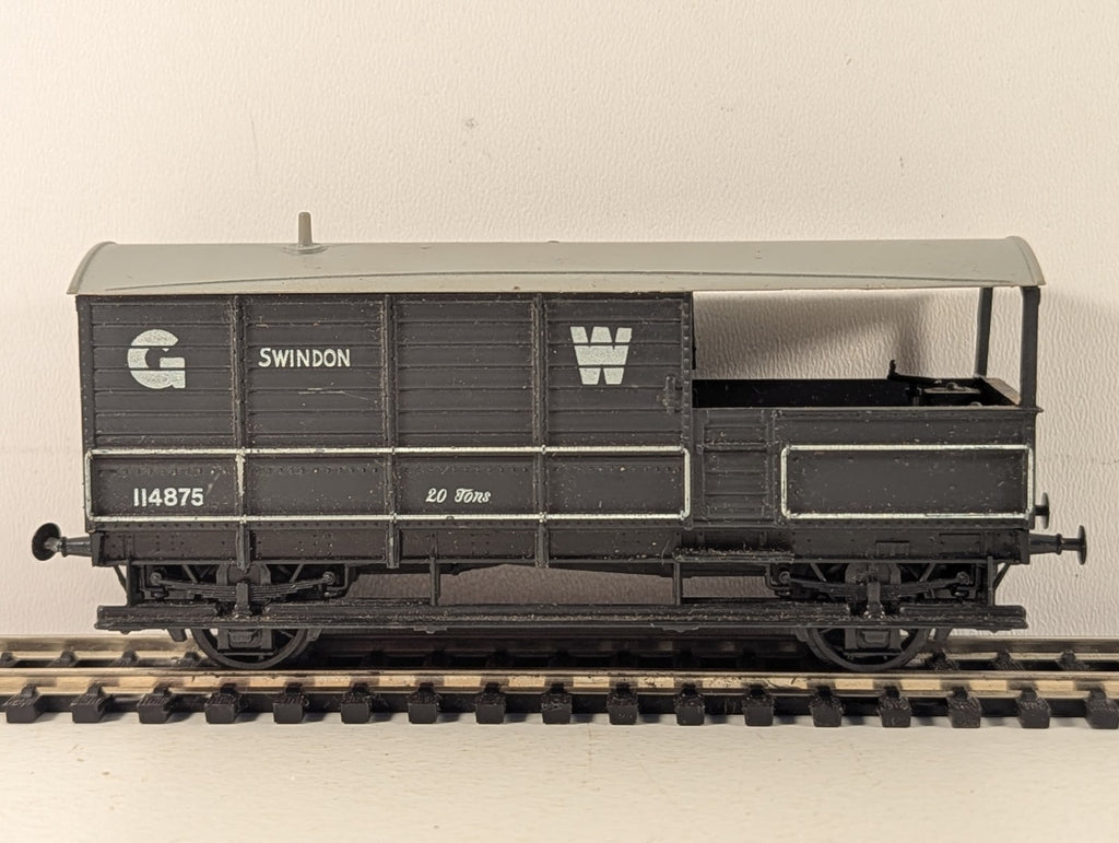 Airfix OO Gauge GWR 20 Ton Toad Brake Van 114875 GWR Grey 54303