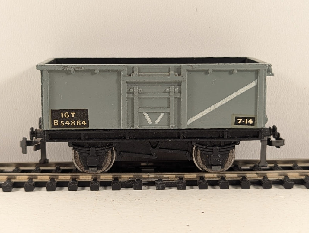 Hornby Dublo 32056 OO Gauge D2 Grey BR 16 Ton Mineral Wagon - Boxed