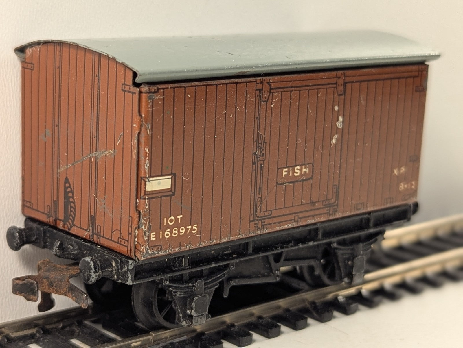 Hornby Dublo D1 10 Ton BR Brown Fish Van