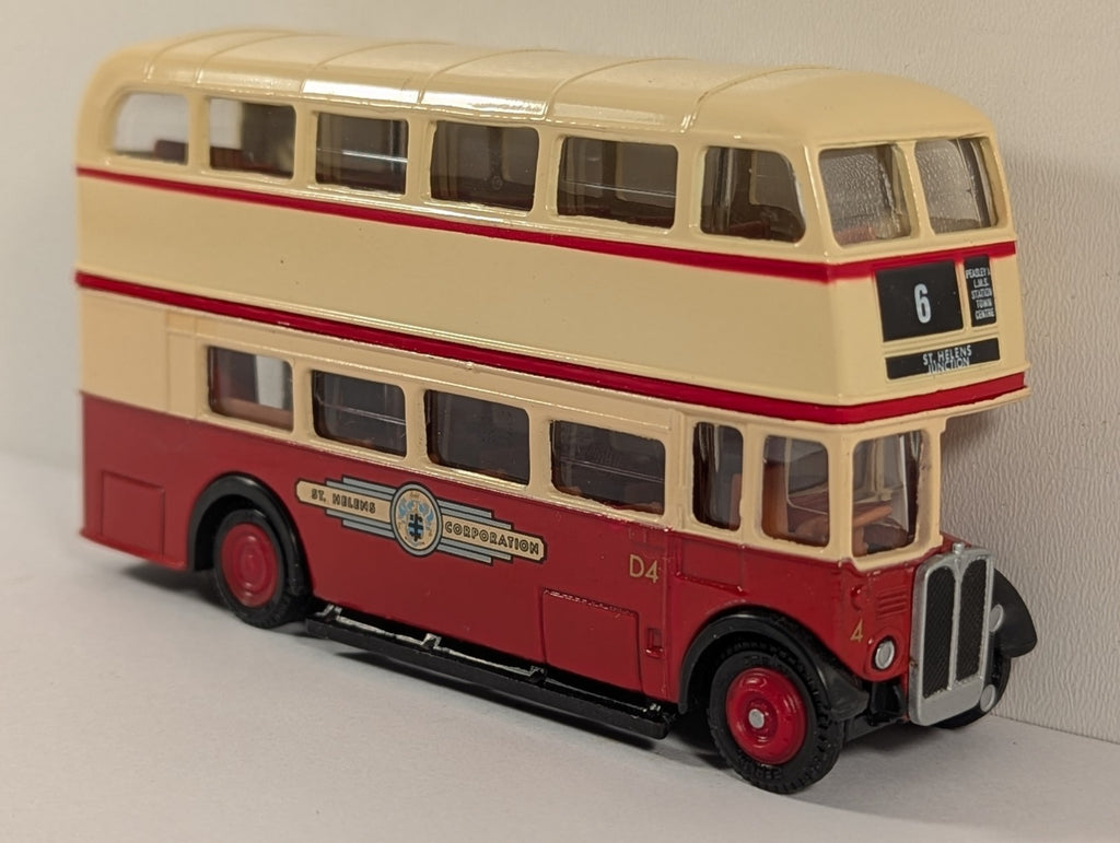 Exclusive First Editions (EFE) AEC RT Bus – St. Helens Livery – 1:76 Scale