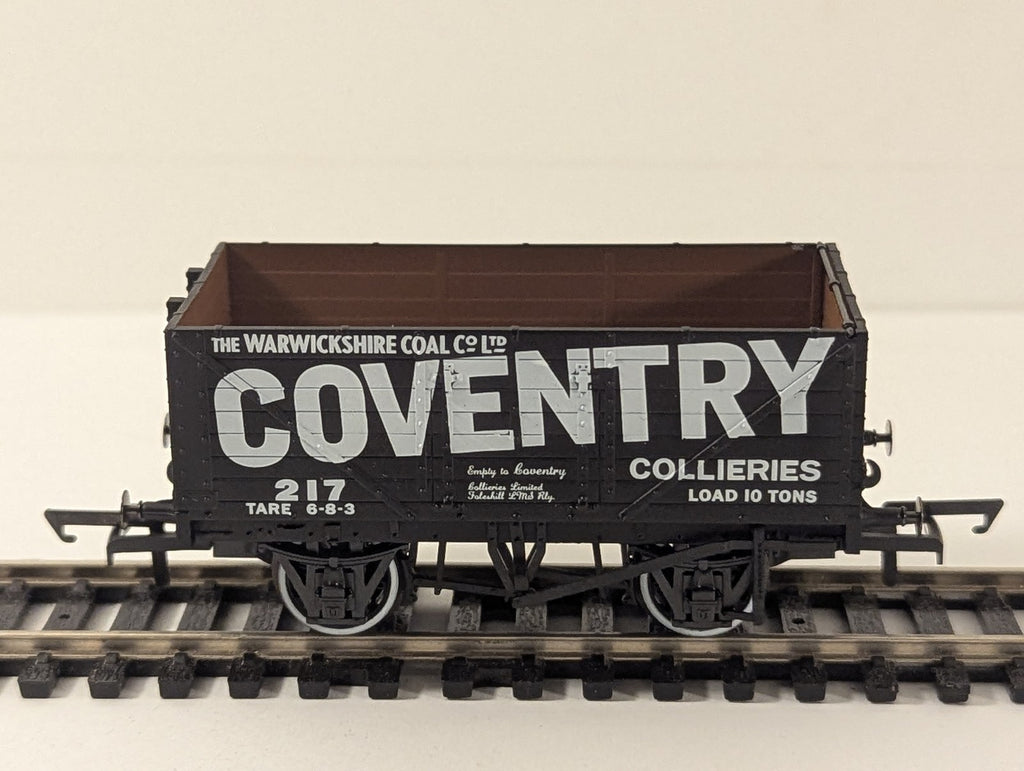 Oxford Rail Warwickshire Coal Co Ltd Coventry Collieries 7 Plank Wagon