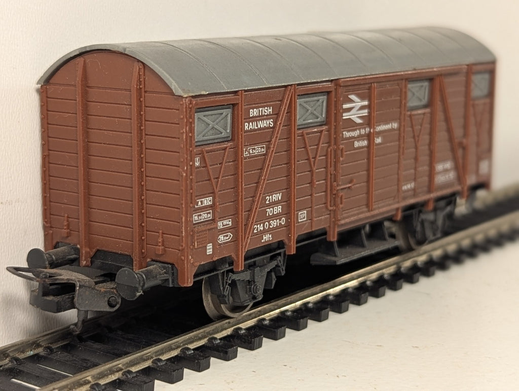 Lima OO Gauge BR Ferry Van Goods Wagon 214 0 391-0 BR Brown 305615