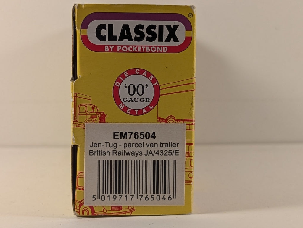 Classix OO Gauge Jensen Jen-Tug with Parcel Van Trailer Die-cast Vehicle