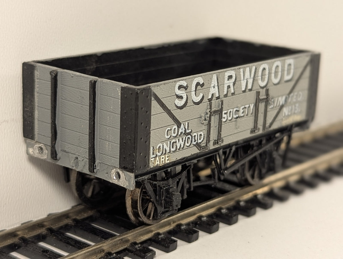 Kitbuilt OO Gauge 5-Plank Open Wagon Scarwood Coal Society 13