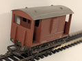 Tri-ang R016 (R16) OO Gauge Short Brake Van – ER No. M73031 (Brown)