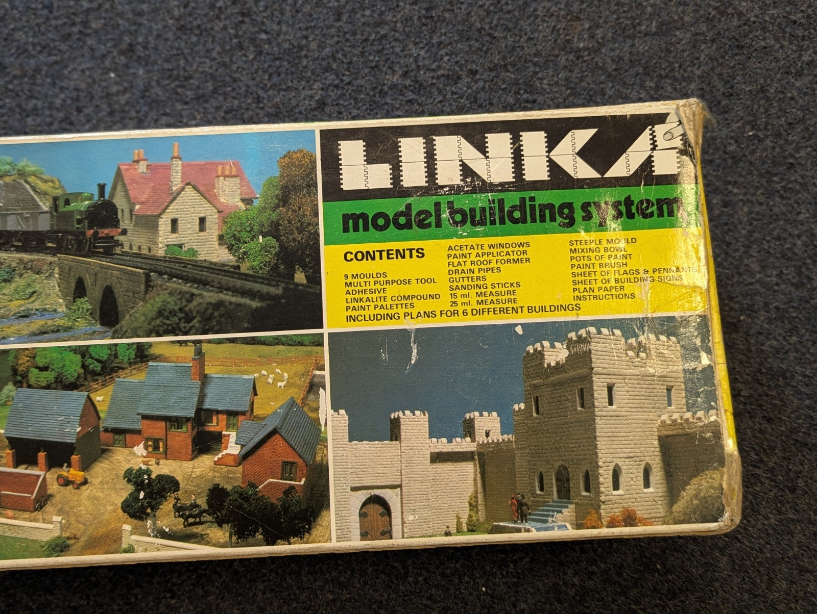 Linka Model Building System Brick & Stonework Set No.8003