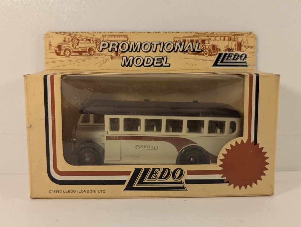 Lledo AEC Regal Coach Die-cast Model Bus 703 Oxford