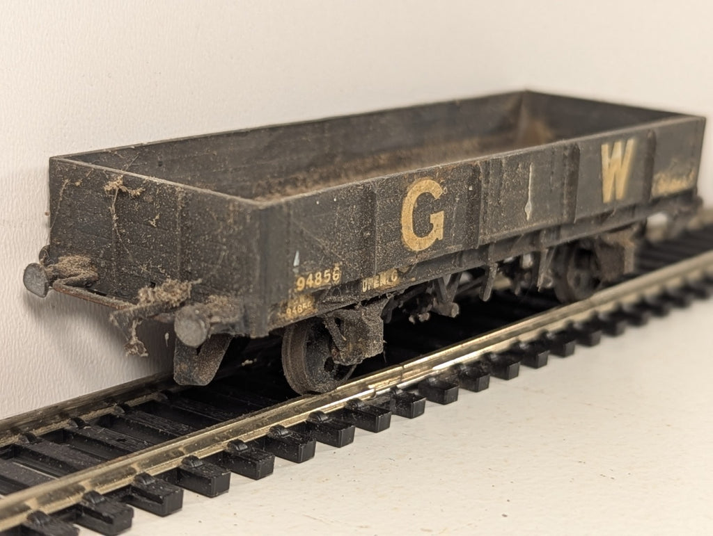 Kitbuilt OO Gauge GWR 4-Plank Open C Wagon Goods Wagon 94856 GWR Livery