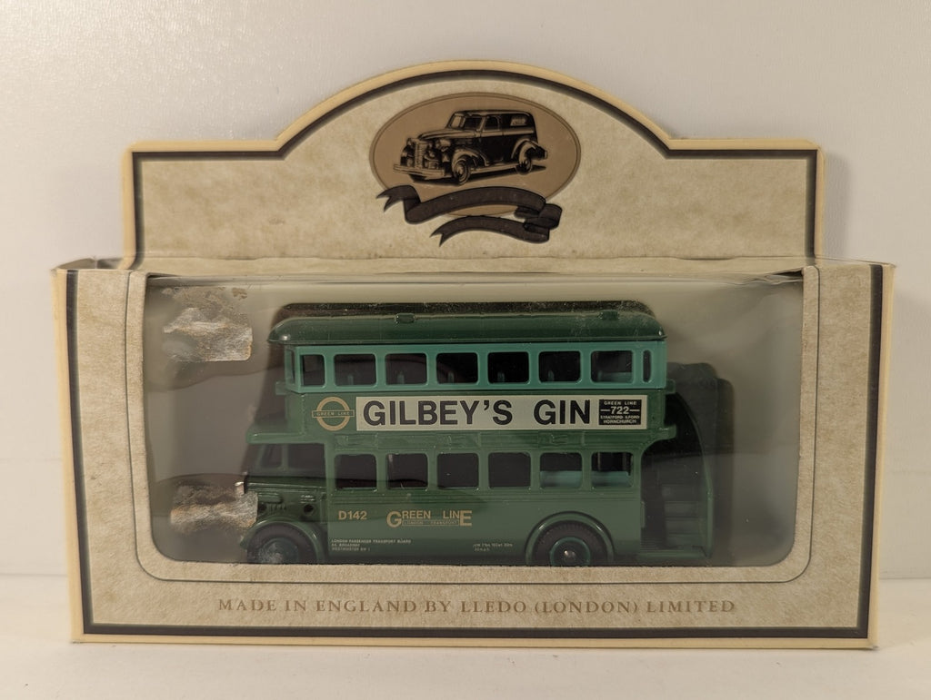 Lledo AEC Double Decker Bus Die-cast Bus D142 Green Line
