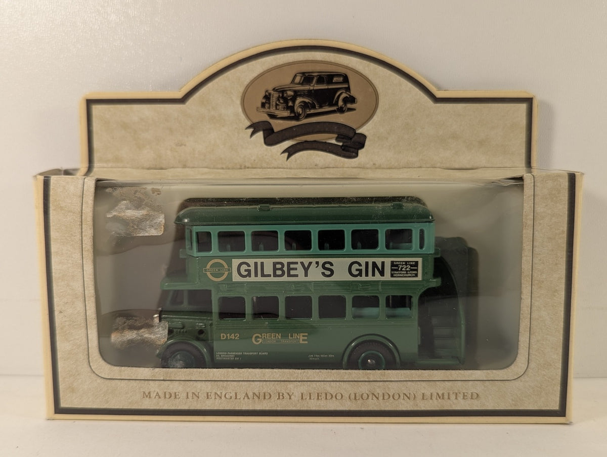 Lledo AEC Double Decker Bus Die-cast Bus D142 Green Line