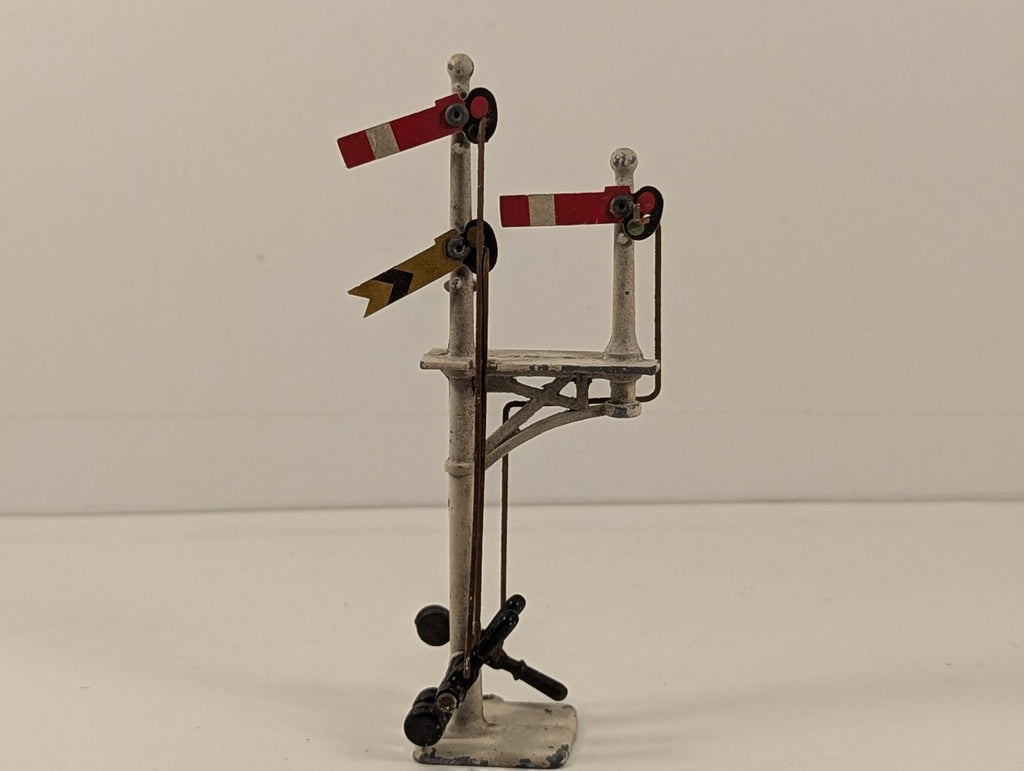 Crescent OO Gauge Junction Bracket Signal White