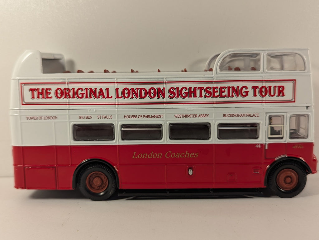 Corgi 1:50 AEC Routemaster Open Top with Figures Die-cast Model Bus RM 753