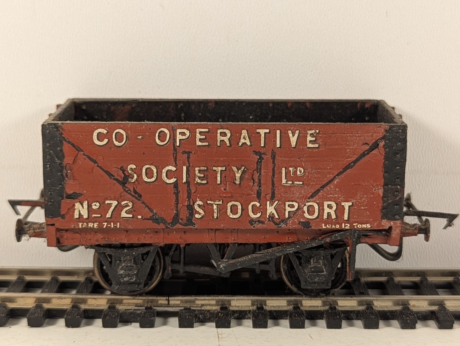 Kitbuilt OO Gauge Co-operative Society Stockport 5-Plank Wagon Open