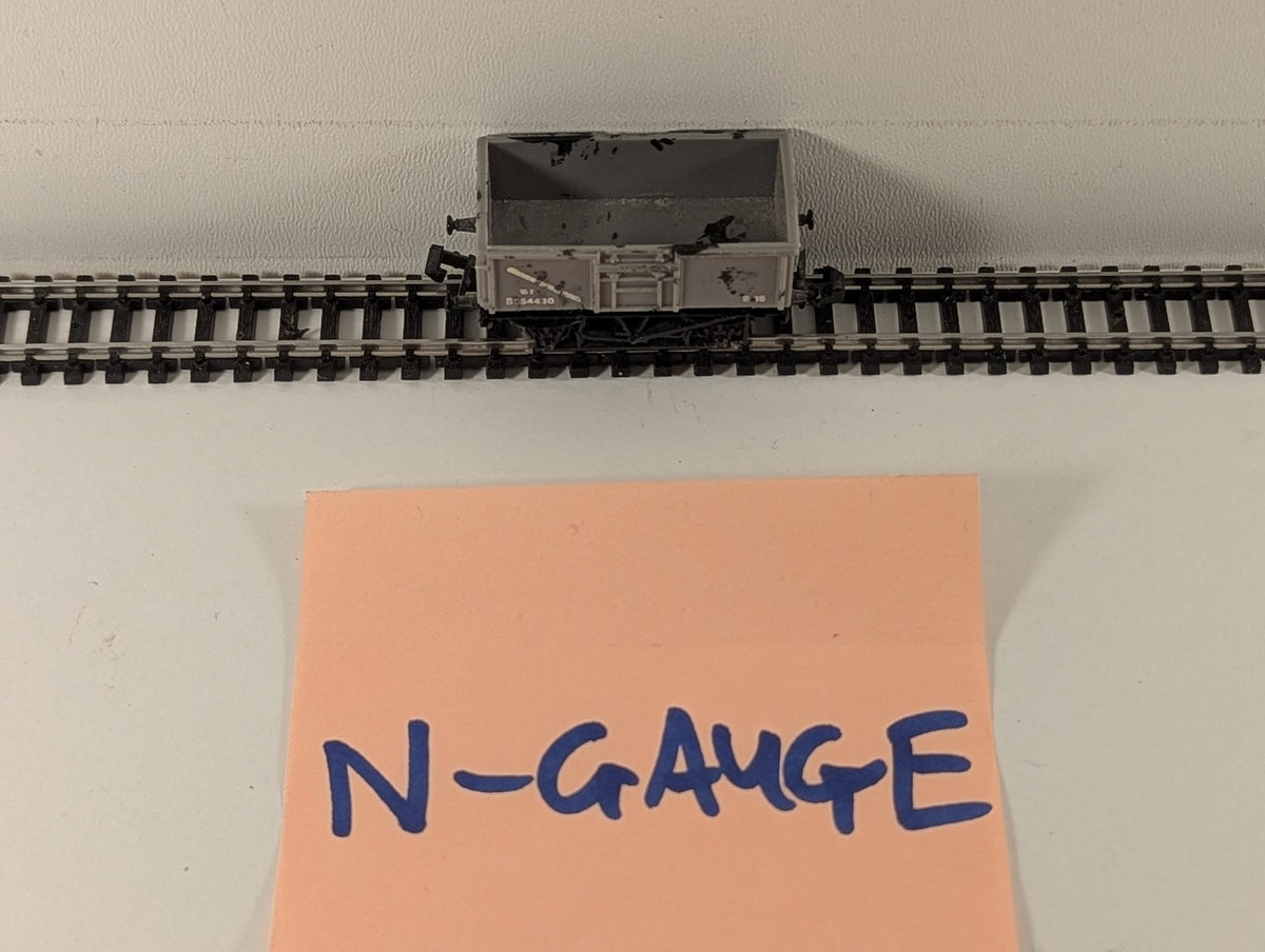 Lima N Gauge 16 Ton Mineral Wagon B554430 BR Grey