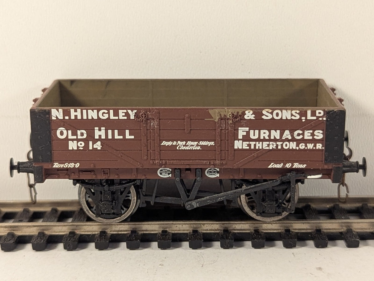 Bachmann OO Gauge 7 Plank Open Wagon N. Hingley & Sons Ltd Goods Wagon 14