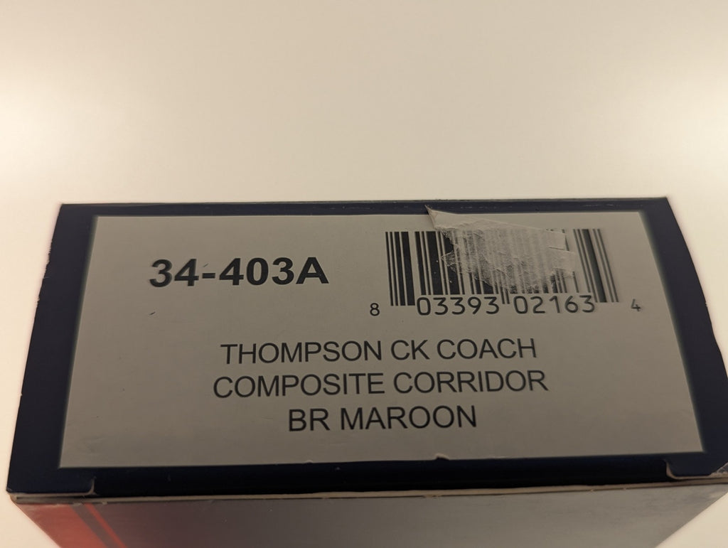 Bachmann OO Gauge Thompson CK Composite Corridor Coach Passenger Coach E1266E