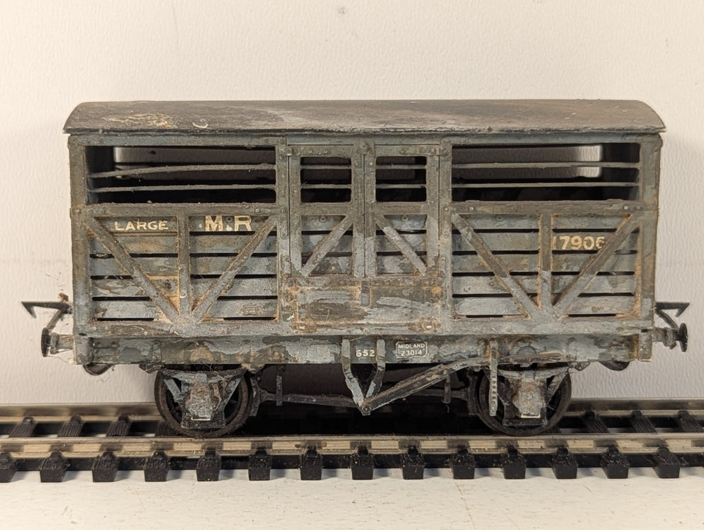 Kitbuilt OO Gauge Midland Railway MR Cattle Wagon