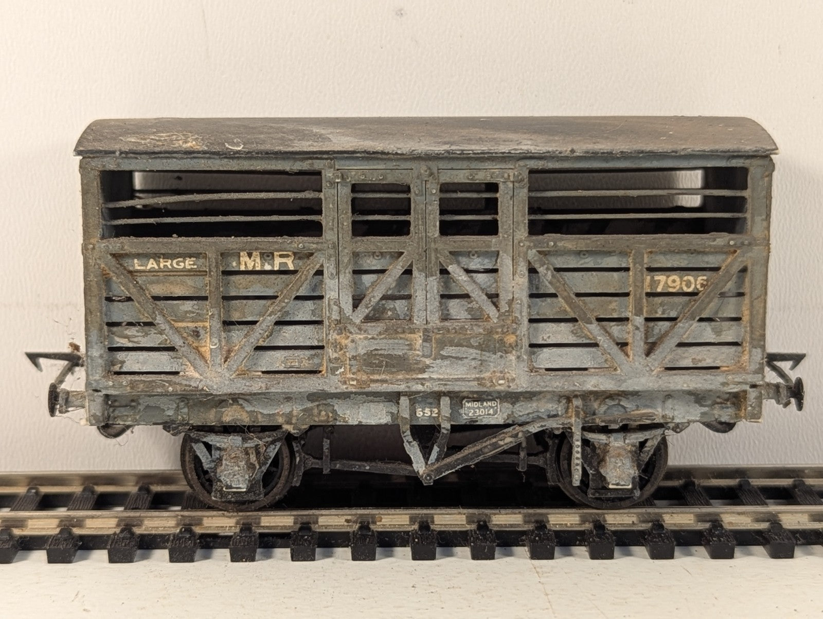 Kitbuilt OO Gauge Midland Railway MR Cattle Wagon