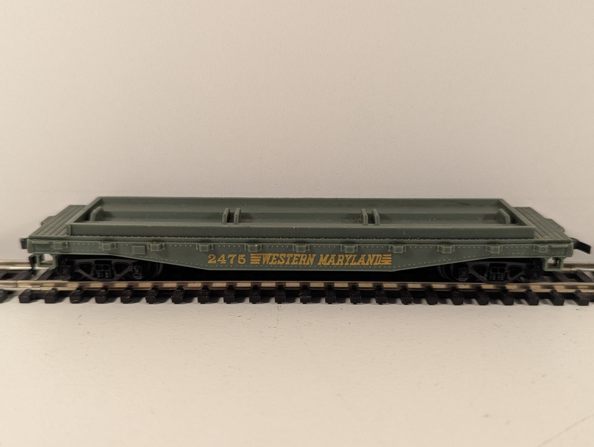 Tyco HO Gauge Western Maryland Flatbed Wagon