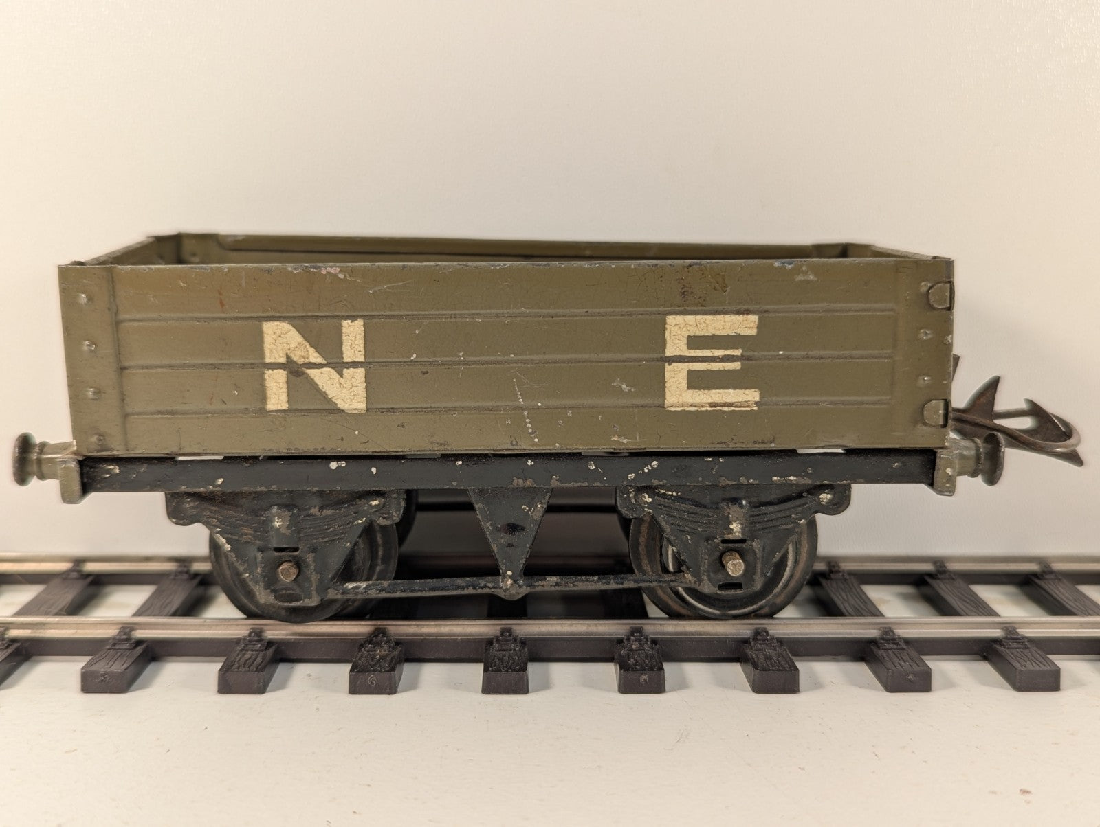 Hornby O Gauge North Eastern Railway Open Wagon - Missing Couplers