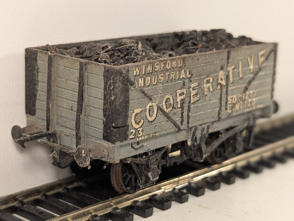 Kitbuilt OO Gauge Winsford Industrial Cooperative Society 7-Plank Wagon