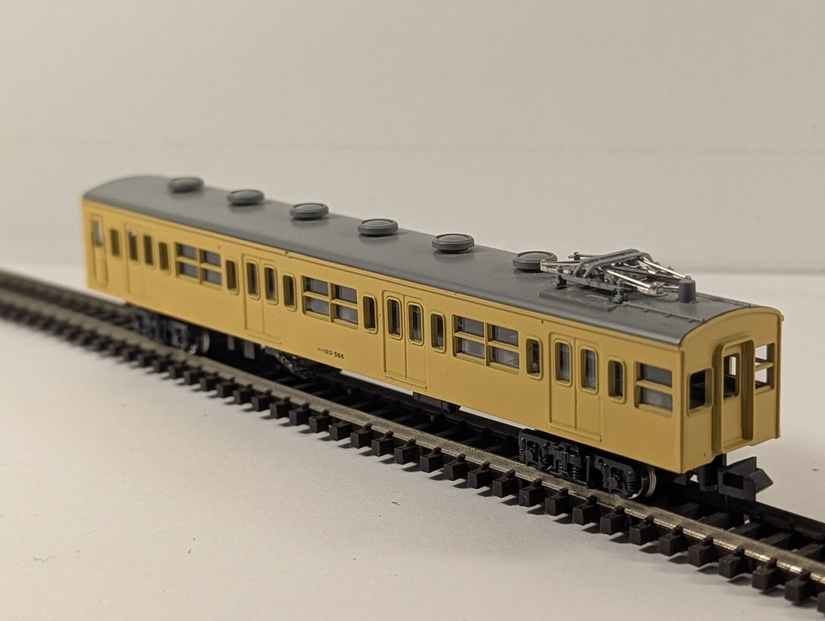 Kato N Gauge JNR 103 Series EMU Coach Kumoha 103-566 Yellow