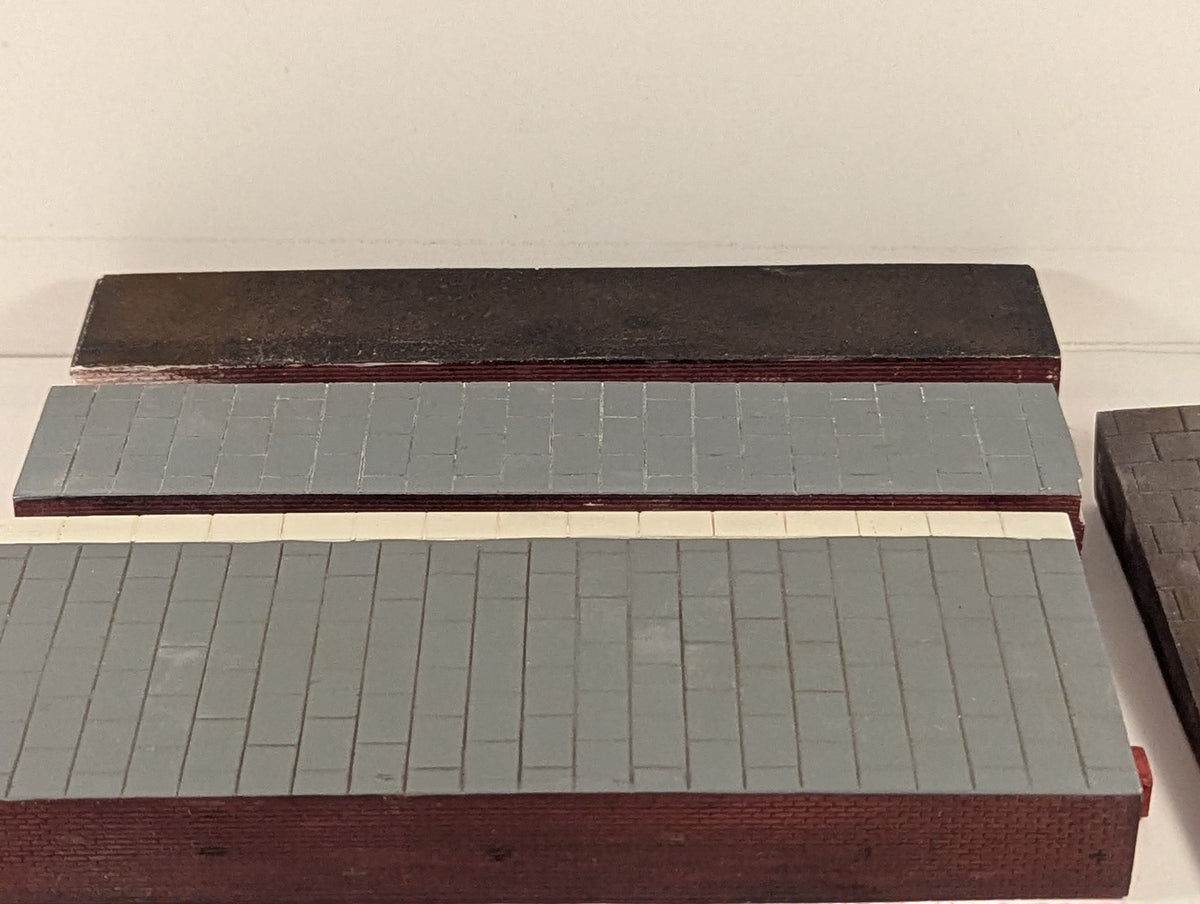 Hornby OO Gauge Skaledale Platforms and Ramp Platform Sections Red Brick
