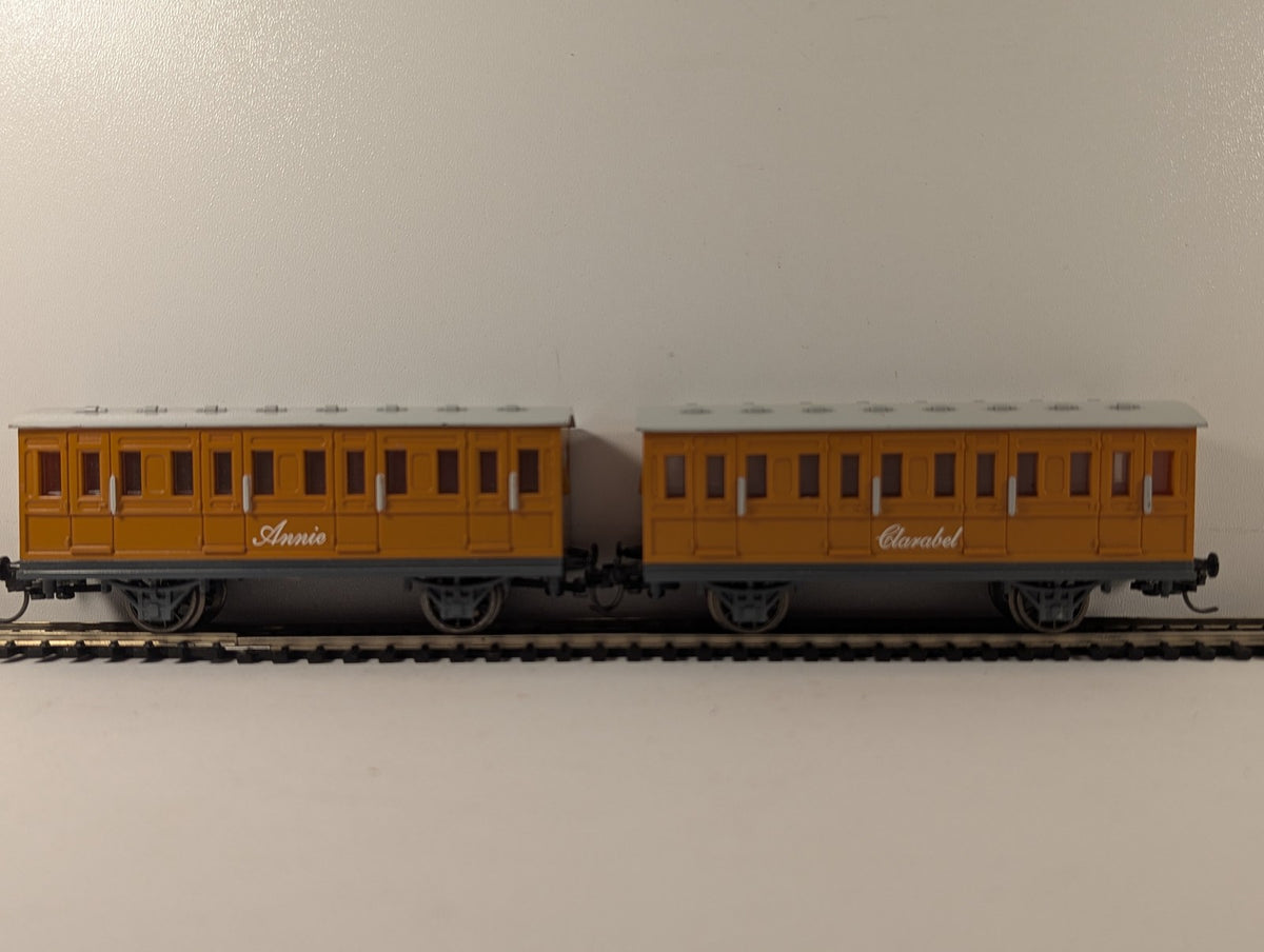 Bachmann OO Gauge Annie and Clarabel Coaches Orange