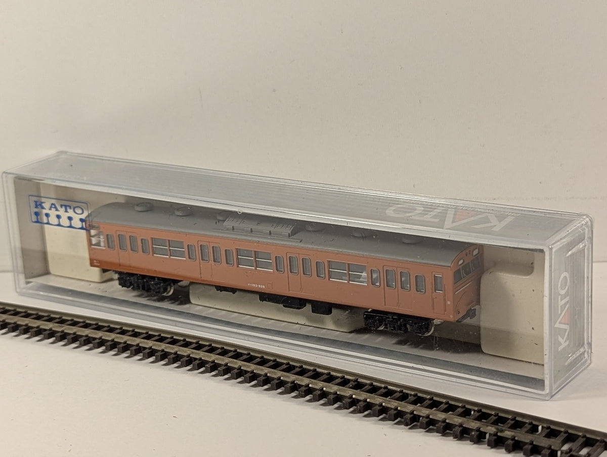Kato N Gauge JNR Class 103 KuHa 103-828 EMU Coach JNR Orange