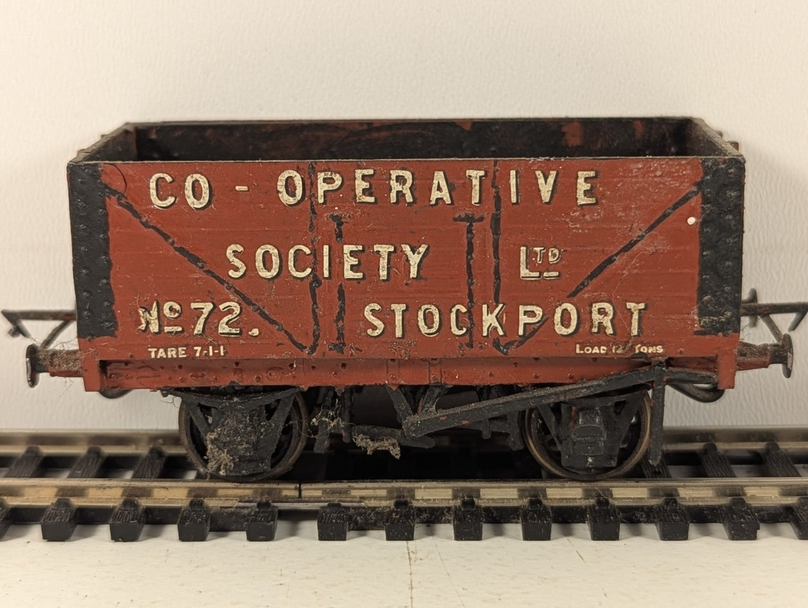 Kitbuilt OO Gauge Co-operative Society Stockport 5-Plank Wagon Open