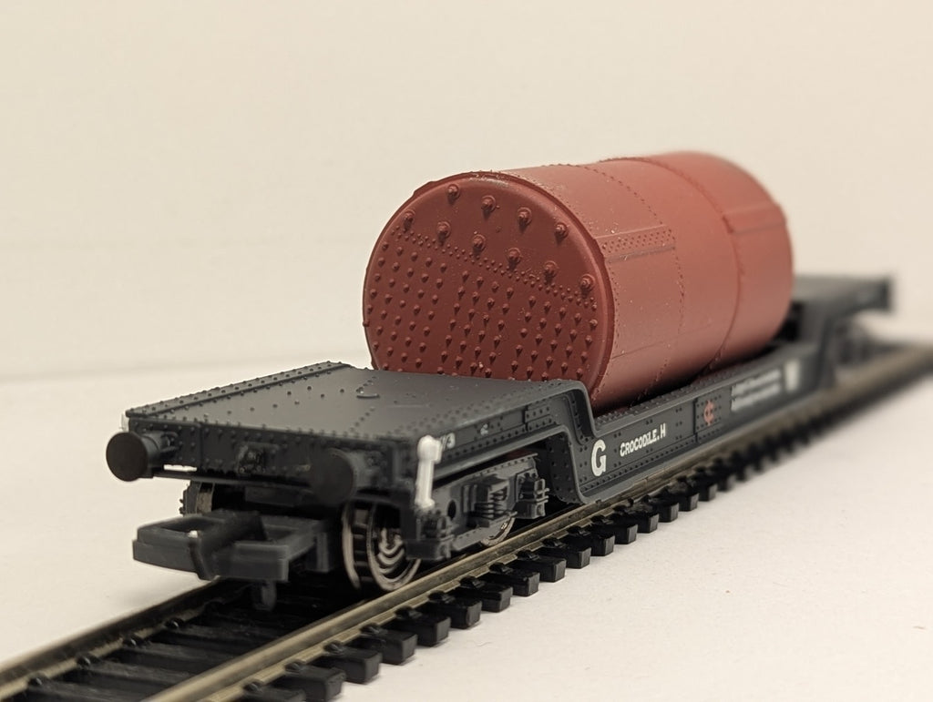 Mainline OO Gauge 45 Ton Bogie Well Wagon 'Crocodile H' Goods Wagon 41973