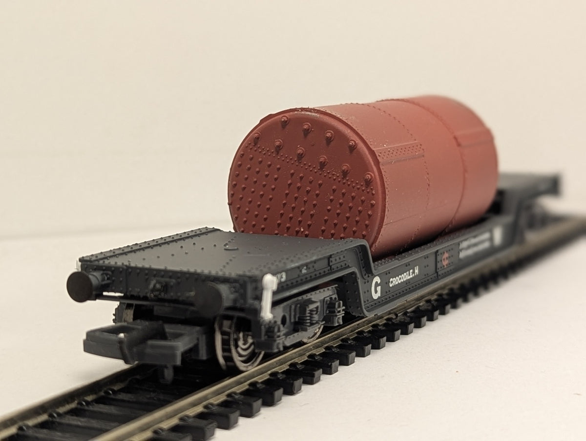 Mainline OO Gauge 45 Ton Bogie Well Wagon 'Crocodile H' Goods Wagon 41973