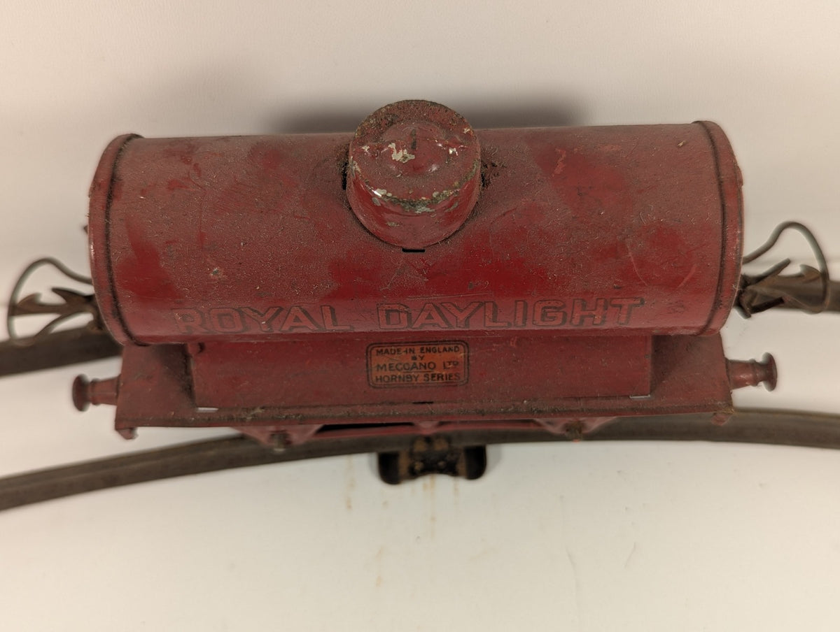 Hornby O Gauge Royal Daylight Petrol Tank Wagon Royal Daylight Red