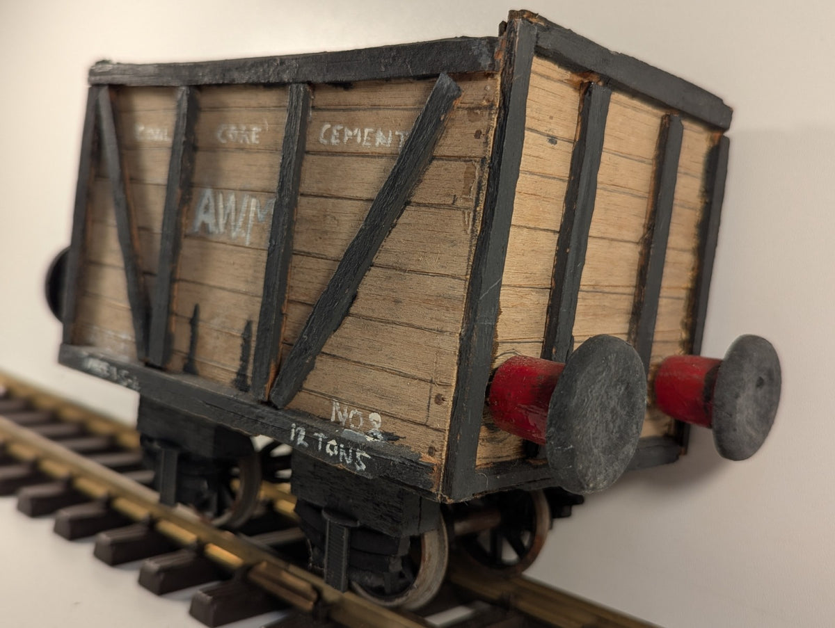 G Gauge Custom 12 Ton 7-Plank Wagon