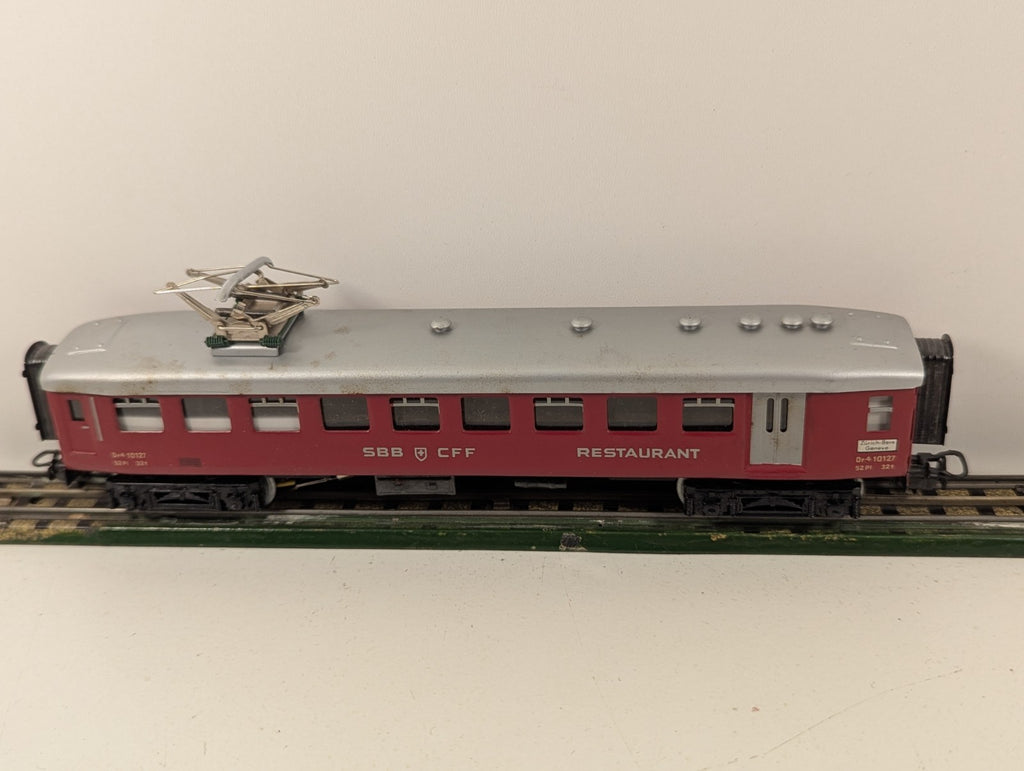 Märklin 4035 HO Gauge SBB Restaurant Coach – Working Lights
