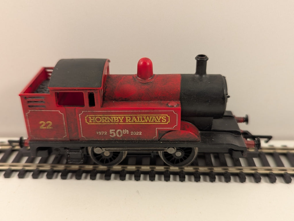 Hornby R30202 70th Anniversary 0-4-0 Loco Weathered