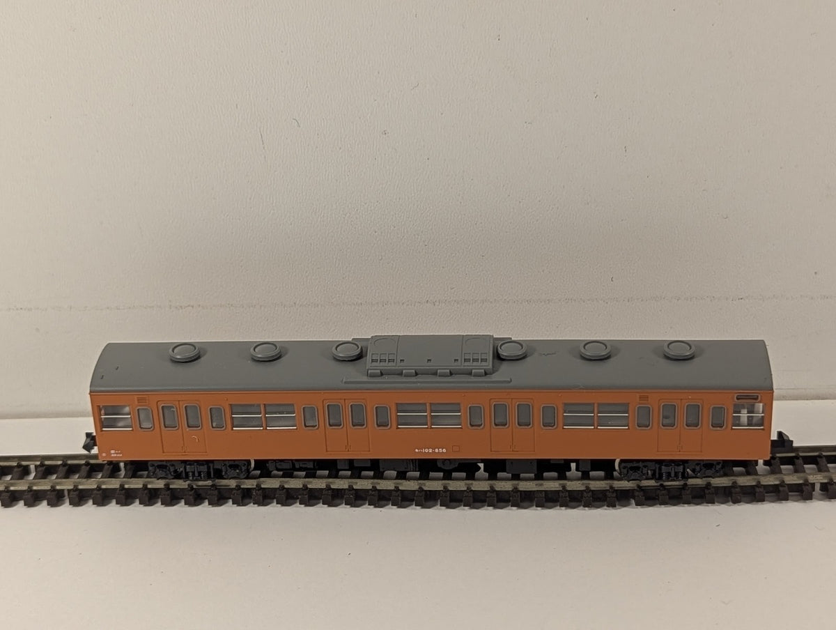 Kato N Gauge JNR 103 Series Moha 102 Passenger Coach Moha 102-856 JNR Orange