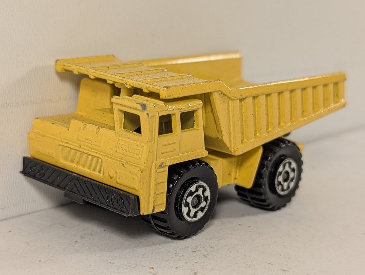 Matchbox Faun Dump Truck Die-cast Model Yellow 58