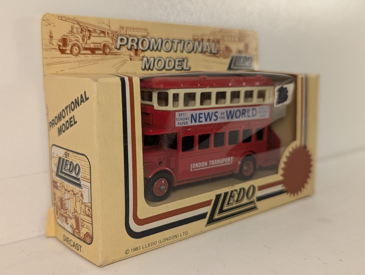 Lledo London Transport Double Decker Bus Die-cast Model Bus