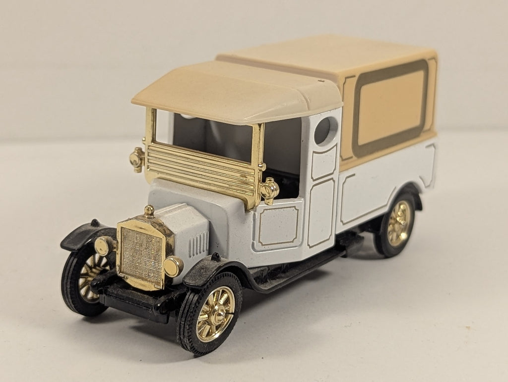 Corgi Ford Model T Van Diecast Model Van White and Cream