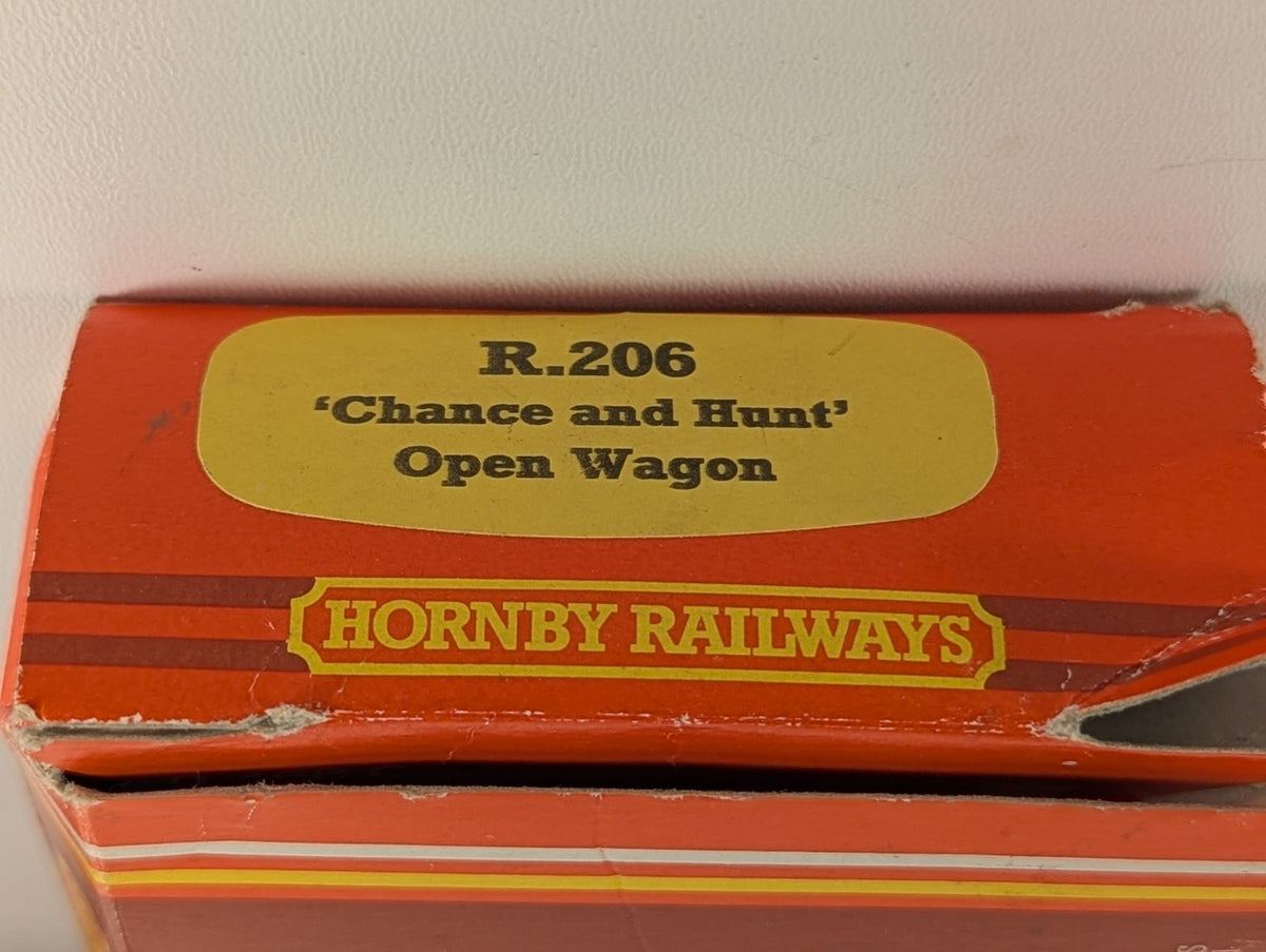 Hornby OO Gauge Chance & Hunt Open Wagon Goods Wagon 142 R.206