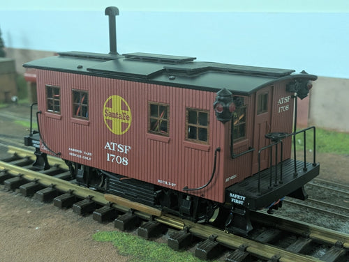 Aristo Craft G Scale Atchison Topeka & Santa Fe Track Cleaning # 1708 Caboose