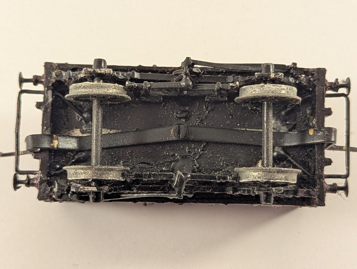 OO Gauge 7-Plank Peaked End Wagon Goods Wagon 333 Chance & Hunt Maroon