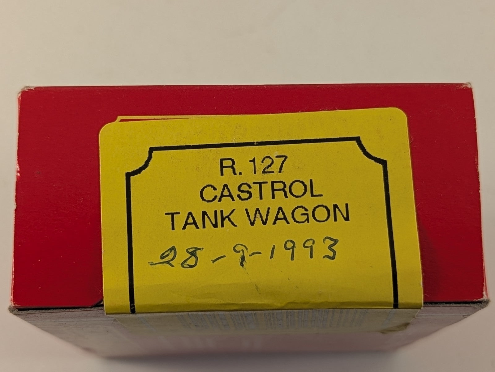Hornby Railways R.127 Castrol Tank Wagon